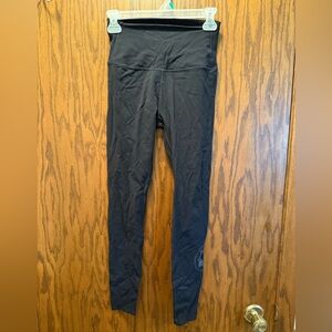 Black High-Waisted Leggings-Tavi Noir